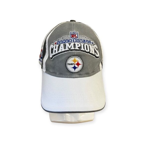 2006 Pittsburgh Steelers Super Bowl 50 Champions Trucker Hat - Picture 1 of 9